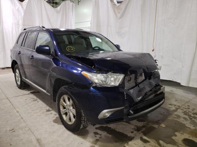 TOYOTA HIGHLANDER 2011 5tdbk3ehxbs046194