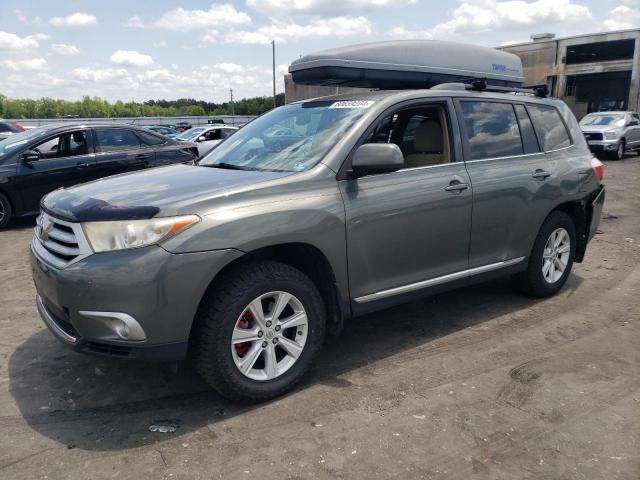 TOYOTA HIGHLANDER 2011 5tdbk3ehxbs047779