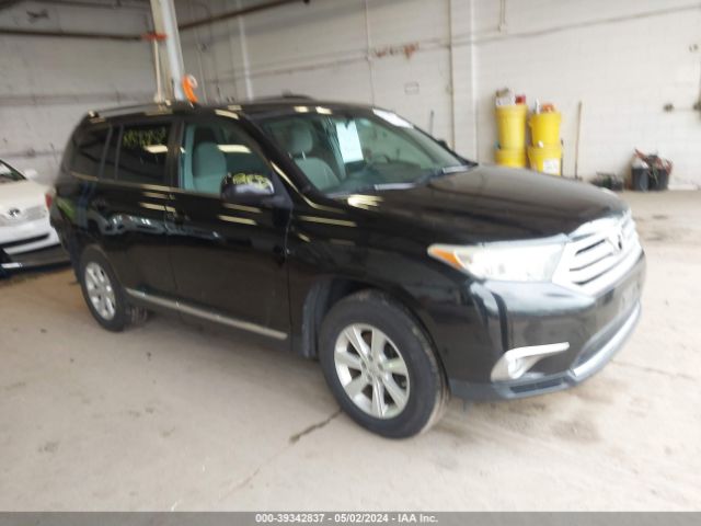 TOYOTA HIGHLANDER 2011 5tdbk3ehxbs049709