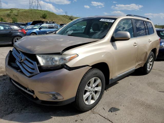 TOYOTA HIGHLANDER 2011 5tdbk3ehxbs050990