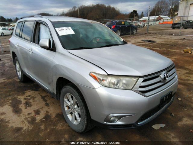 TOYOTA HIGHLANDER 2011 5tdbk3ehxbs051671