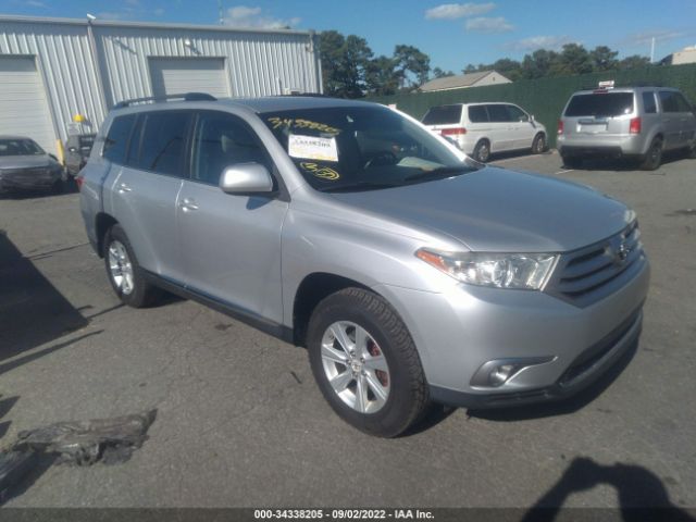 TOYOTA HIGHLANDER 2011 5tdbk3ehxbs052366