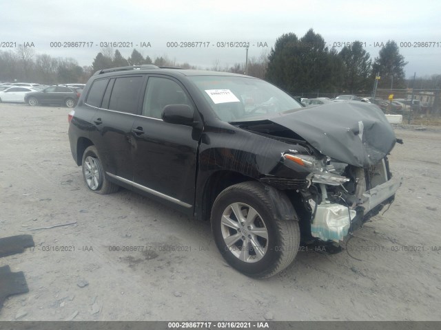 TOYOTA HIGHLANDER 2011 5tdbk3ehxbs053730