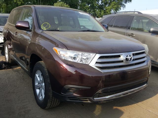 TOYOTA HIGHLANDER 2011 5tdbk3ehxbs058927