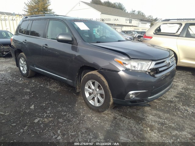 TOYOTA HIGHLANDER 2011 5tdbk3ehxbs061617