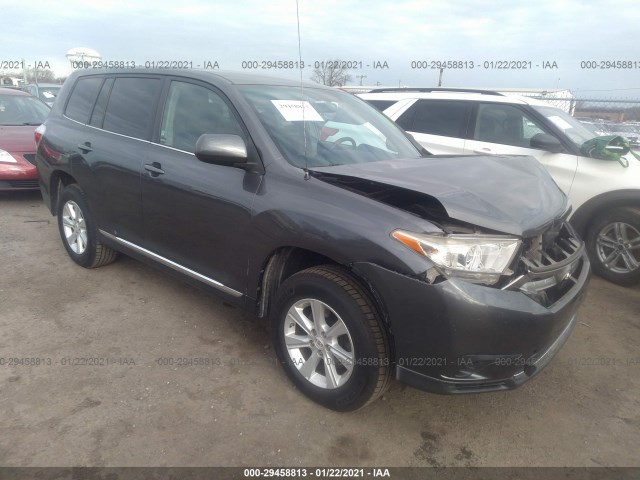 TOYOTA HIGHLANDER 2011 5tdbk3ehxbs063321