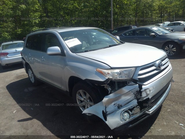 TOYOTA HIGHLANDER 2011 5tdbk3ehxbs064226