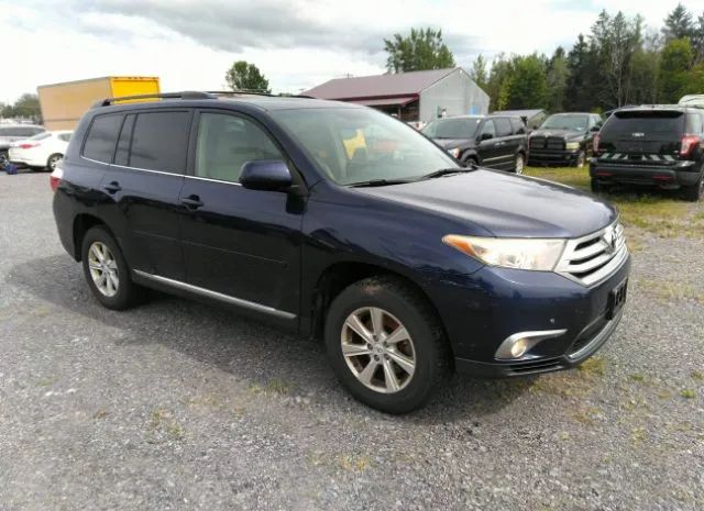 TOYOTA HIGHLANDER 2011 5tdbk3ehxbs066610