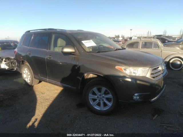 TOYOTA HIGHLANDER 2011 5tdbk3ehxbs079034