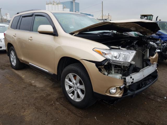 TOYOTA HIGHLANDER 2011 5tdbk3ehxbs081477