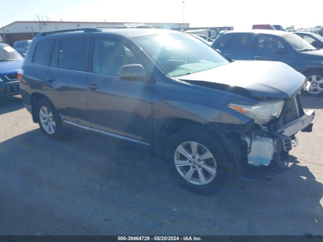 TOYOTA HIGHLANDER 2011 5tdbk3ehxbs083858