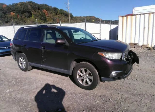 TOYOTA HIGHLANDER 2011 5tdbk3ehxbs088994