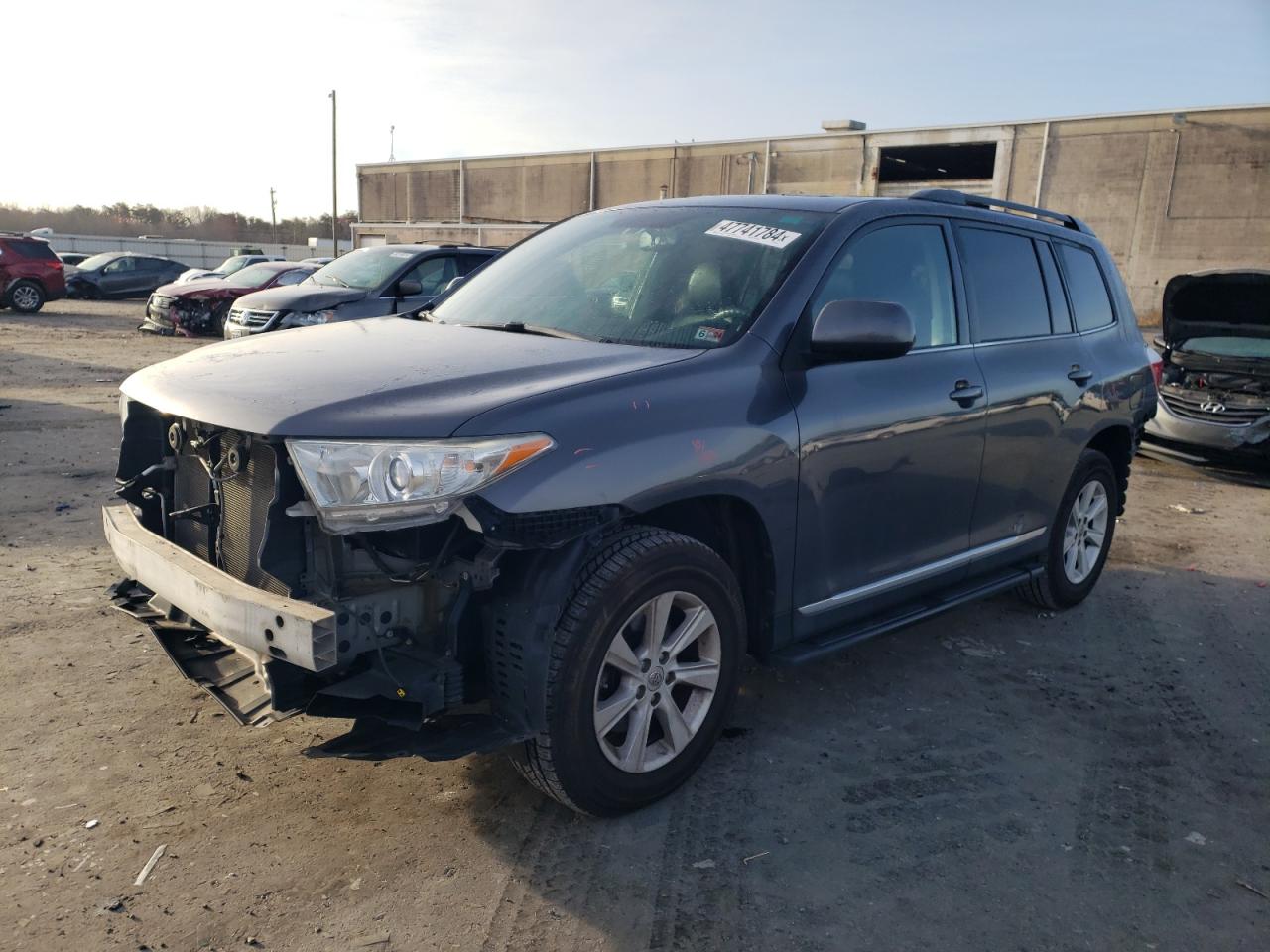 TOYOTA HIGHLANDER 2012 5tdbk3ehxcs097454