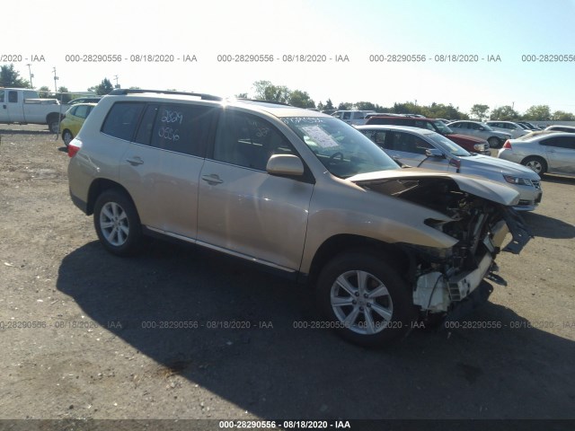 TOYOTA HIGHLANDER 2012 5tdbk3ehxcs099138