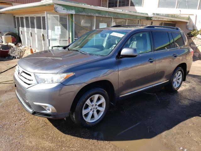 TOYOTA HIGHLANDER 2012 5tdbk3ehxcs099821