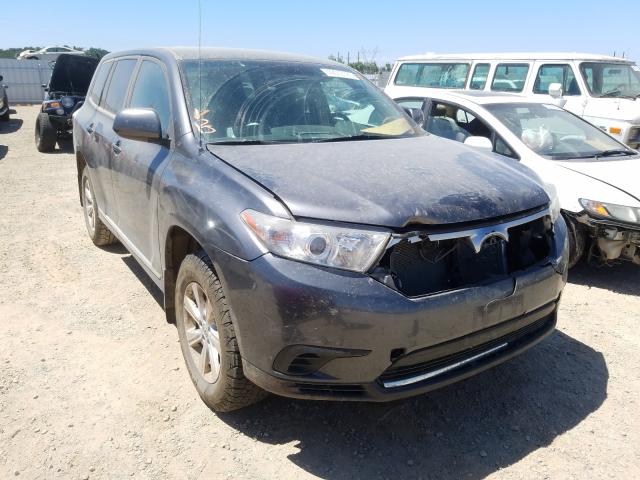 TOYOTA HIGHLANDER 2012 5tdbk3ehxcs100773