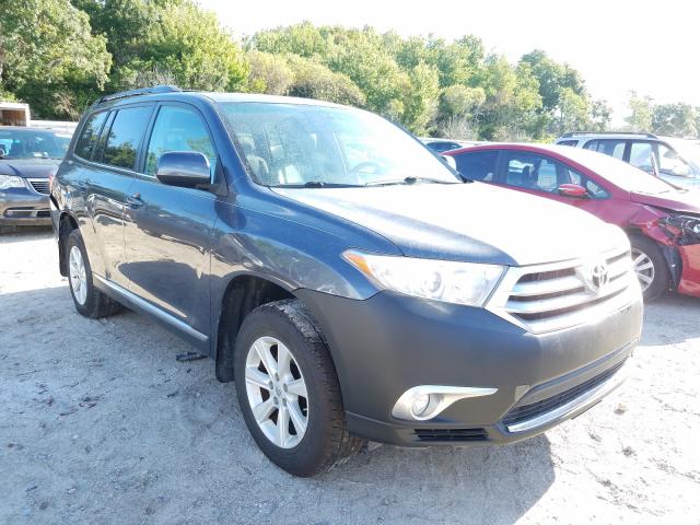 TOYOTA HIGHLANDER 2012 5tdbk3ehxcs133255