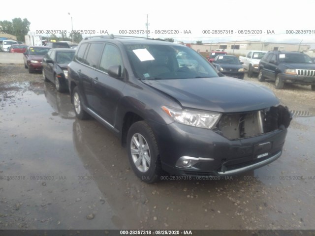 TOYOTA HIGHLANDER 2012 5tdbk3ehxcs136446