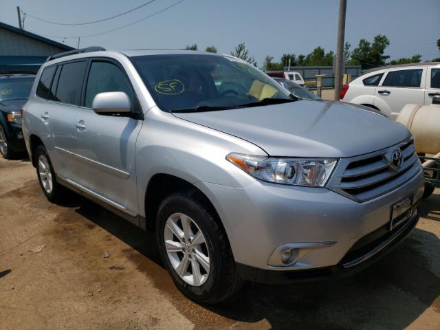 TOYOTA HIGHLANDER 2012 5tdbk3ehxcs137631