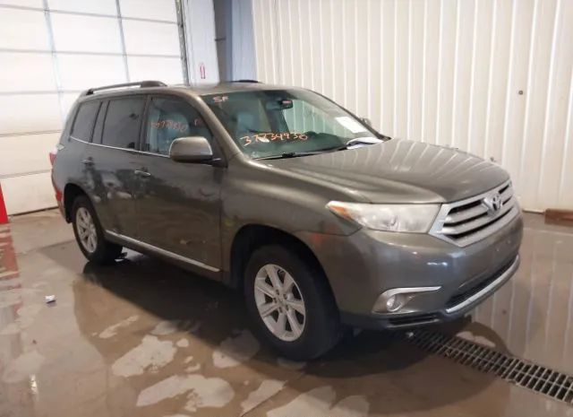 TOYOTA HIGHLANDER 2012 5tdbk3ehxcs145244