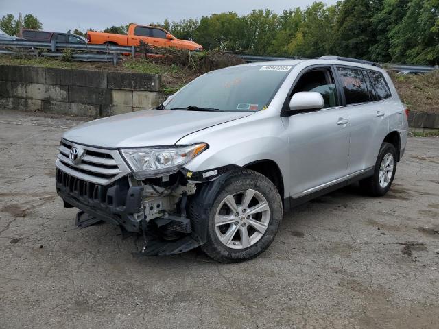 TOYOTA HIGHLANDER 2012 5tdbk3ehxcs161279