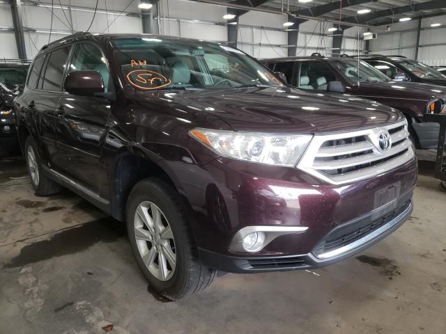 TOYOTA HIGHLANDER 2012 5tdbk3ehxcs162223