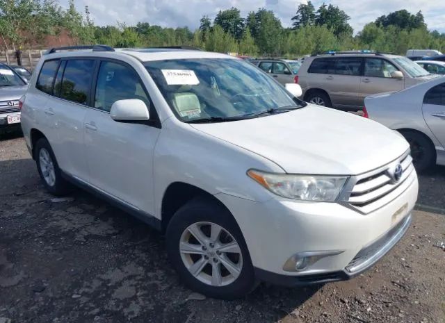 TOYOTA HIGHLANDER 2012 5tdbk3ehxcs164652