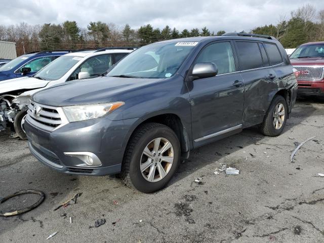 TOYOTA HIGHLANDER 2012 5tdbk3ehxcs170645