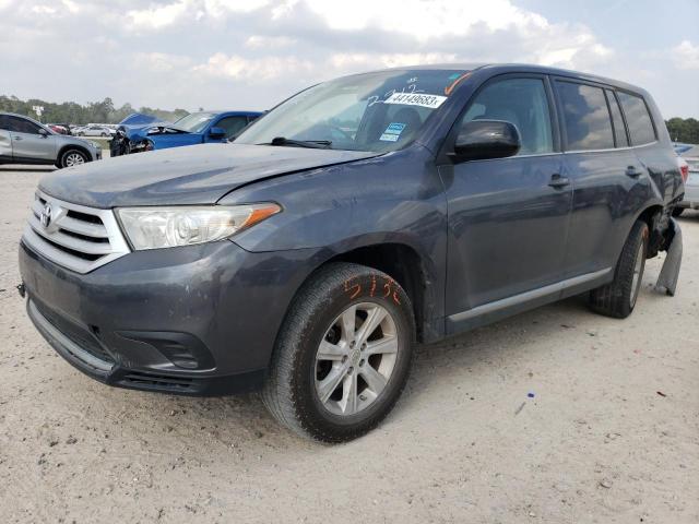 TOYOTA HIGHLANDER 2013 5tdbk3ehxds182912