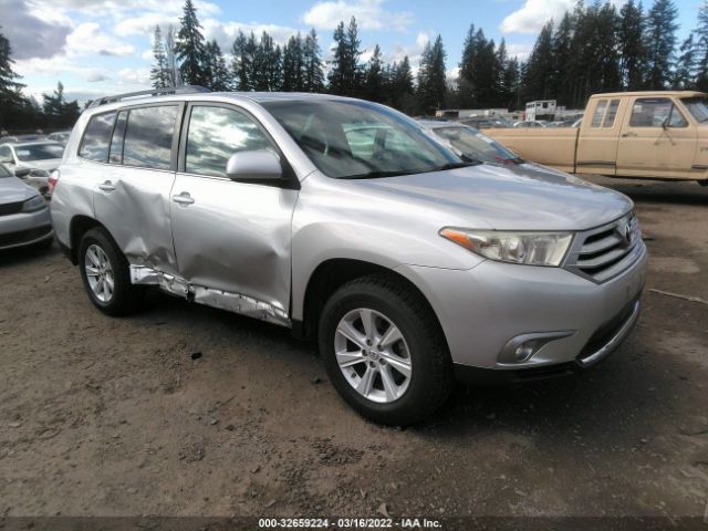 TOYOTA HIGHLANDER 2013 5tdbk3ehxds186345