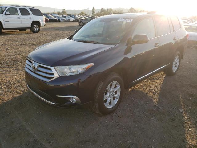 TOYOTA HIGHLANDER 2013 5tdbk3ehxds188175