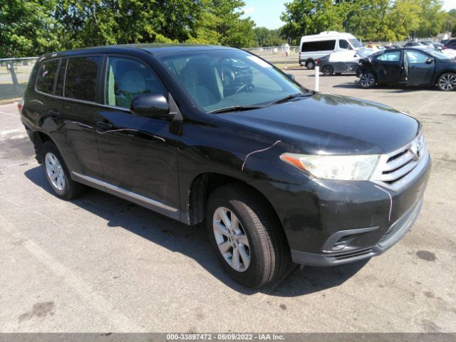 TOYOTA HIGHLANDER 2013 5tdbk3ehxds188628