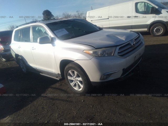 TOYOTA HIGHLANDER 2013 5tdbk3ehxds215424