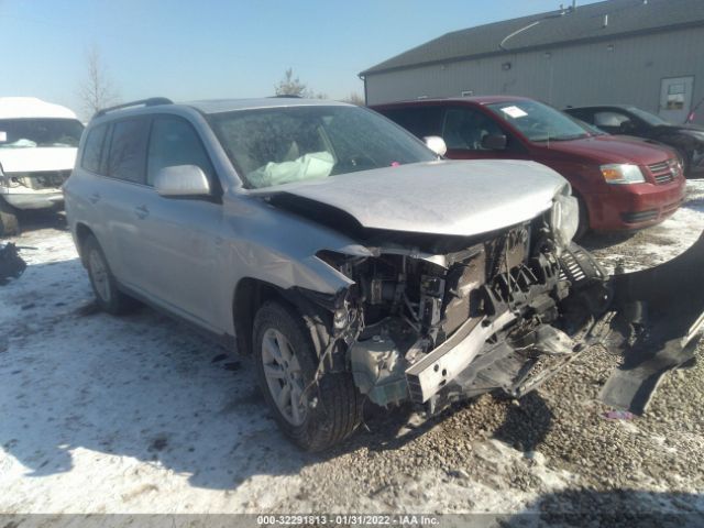 TOYOTA HIGHLANDER 2013 5tdbk3ehxds217898