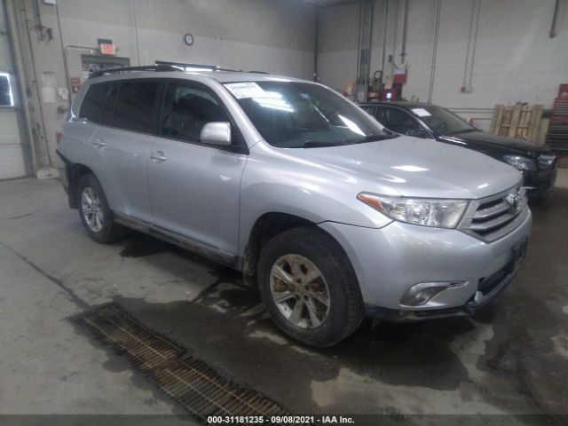 TOYOTA HIGHLANDER 2013 5tdbk3ehxds237293