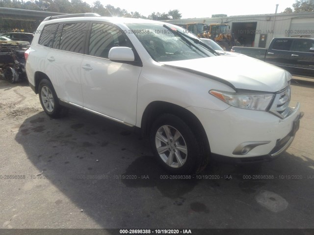 TOYOTA HIGHLANDER 2013 5tdbk3ehxds240095