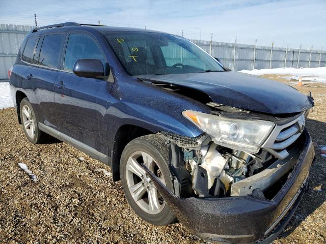 TOYOTA HIGHLANDER 2013 5tdbk3ehxds247127