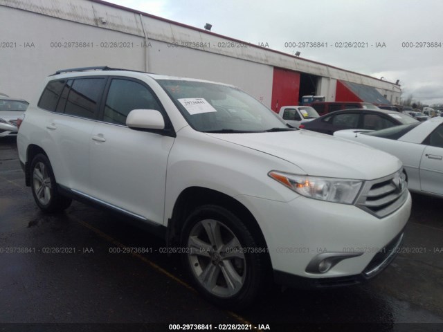 TOYOTA HIGHLANDER 2013 5tdbk3ehxds248424