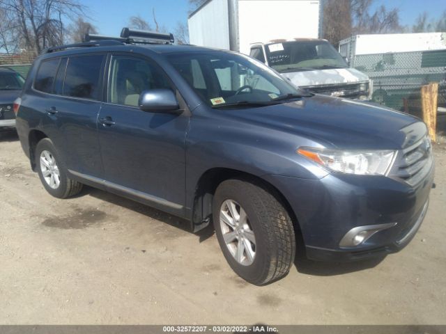 TOYOTA HIGHLANDER 2013 5tdbk3ehxds250500