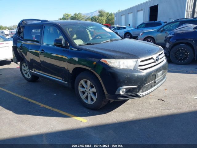 TOYOTA HIGHLANDER 2013 5tdbk3ehxds255583