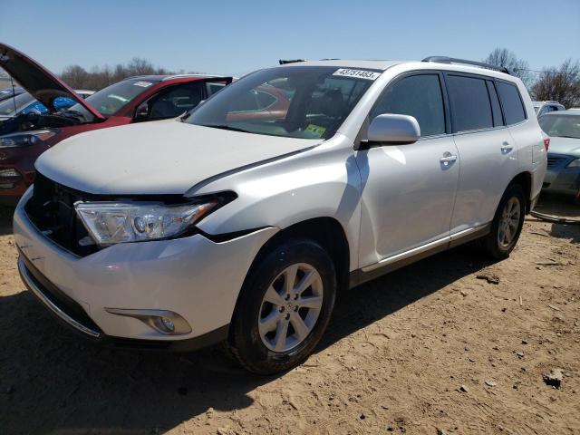 TOYOTA HIGHLANDER 2013 5tdbk3ehxds257110