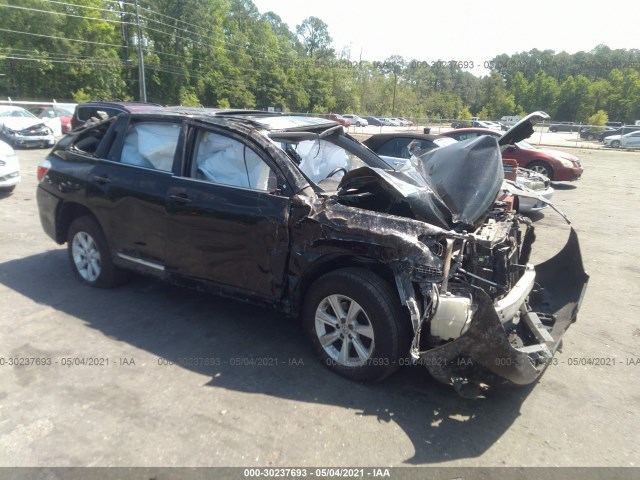 TOYOTA HIGHLANDER 2013 5tdbk3ehxds264915