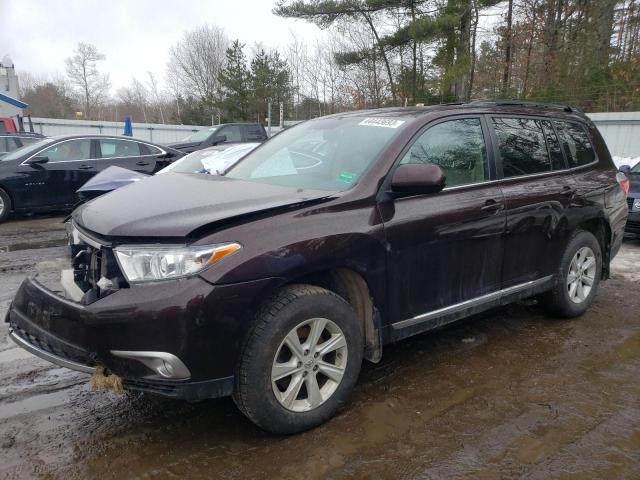 TOYOTA HIGHLANDER 2013 5tdbk3ehxds273579