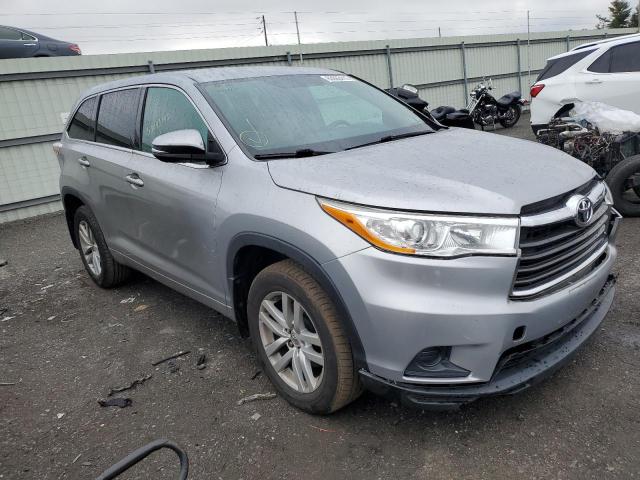 TOYOTA HIGHLANDER 2014 5tdbkrfh0es009421