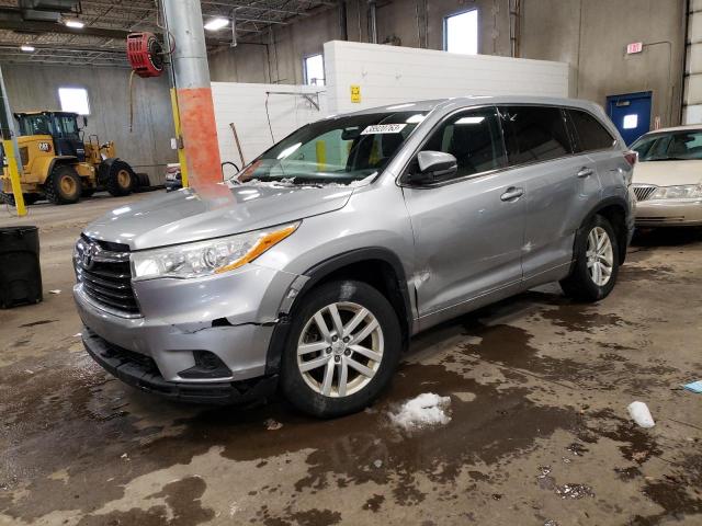 TOYOTA HIGHLANDER 2014 5tdbkrfh0es024145