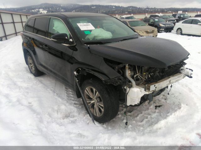 TOYOTA HIGHLANDER 2014 5tdbkrfh0es033959