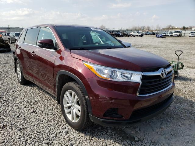 TOYOTA HIGHLANDER 2014 5tdbkrfh0es053032