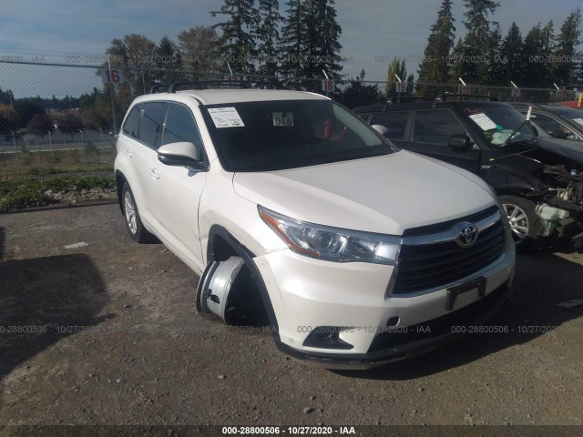 TOYOTA HIGHLANDER 2015 5tdbkrfh0fs095895