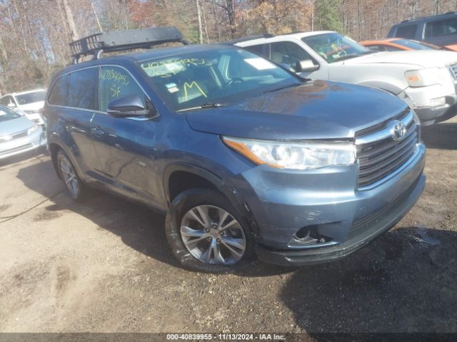 TOYOTA HIGHLANDER 2015 5tdbkrfh0fs121640