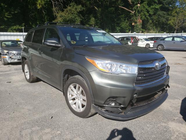 TOYOTA HIGHLANDER 2015 5tdbkrfh0fs137501